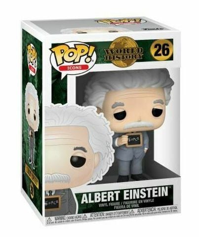 Figurine Funko Pop! N°26 - Icons - Albert Einstein